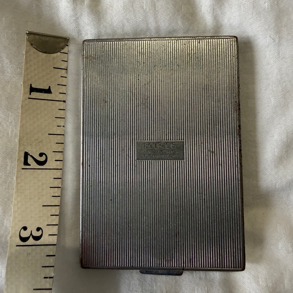 Silver and Blue Compact Case - Picture 2 of 6